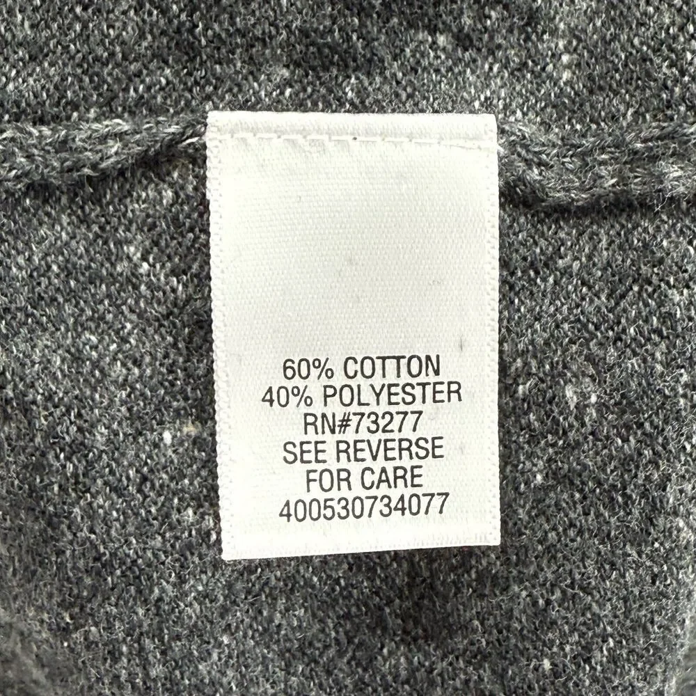 NWT‎ Sonoma Mens XL Pullover V-Neck Coolmax Gray Heathered Long Sleeve Sweater